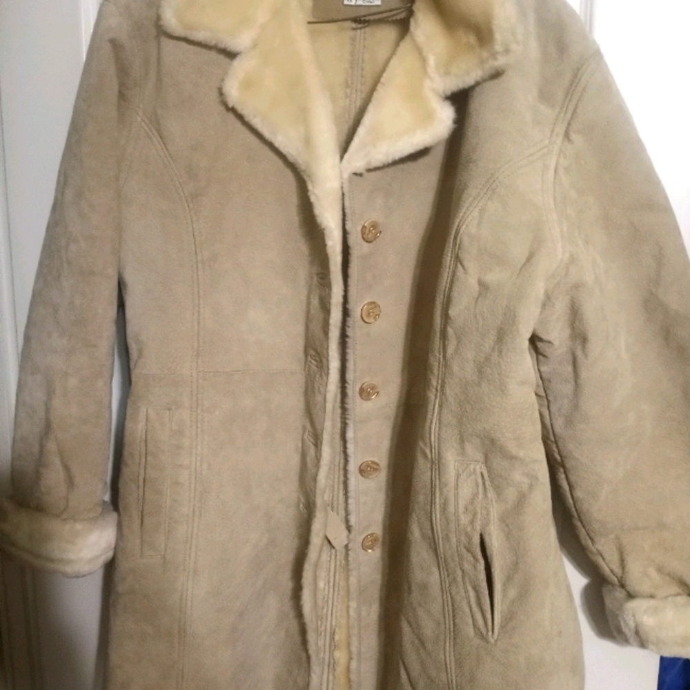 leather coat